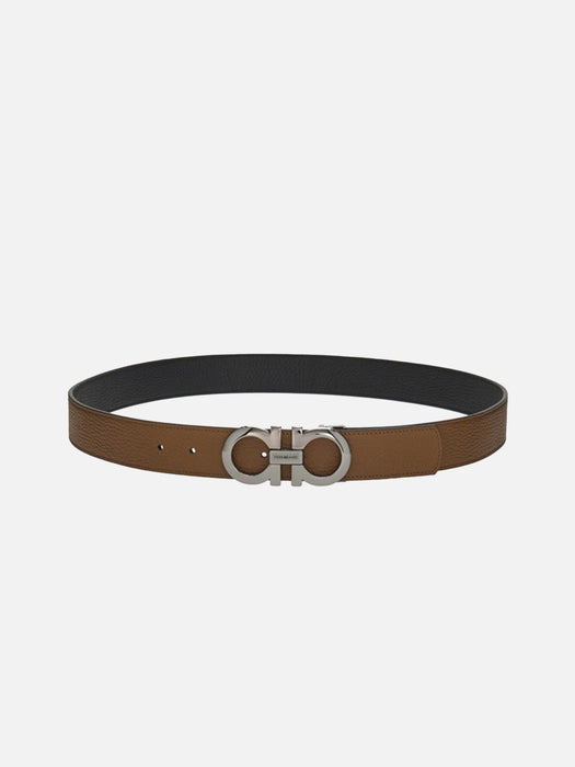 Ferragamo reversible & adjustable Gancini belt
