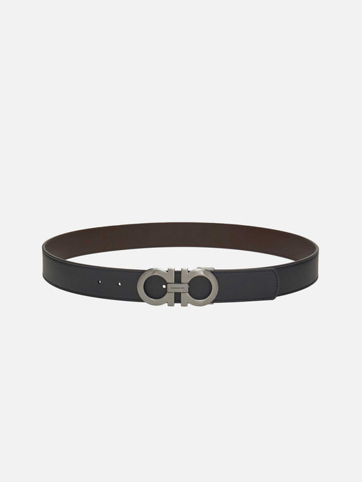 Ferragamo reversible & adjustable Gancini belt
