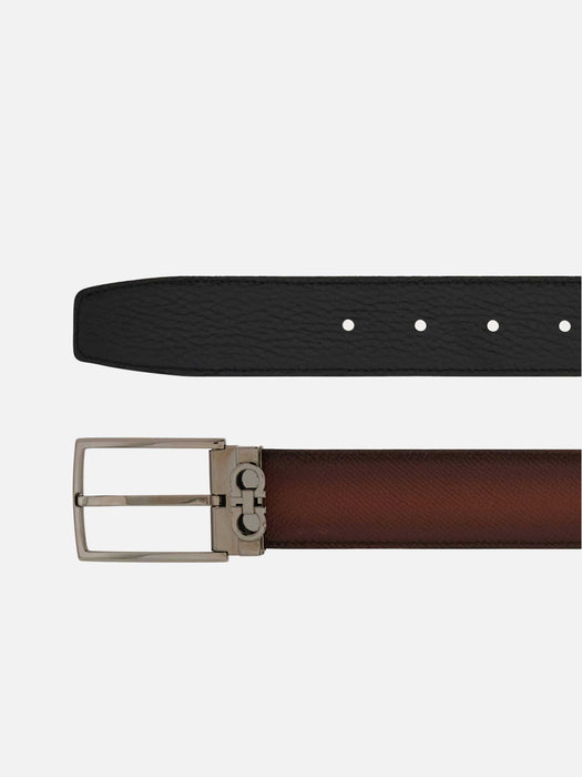 Ferragamo reversible & adjustable Gancini belt