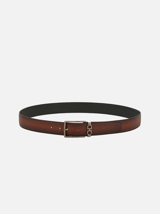 Ferragamo reversible & adjustable Gancini belt