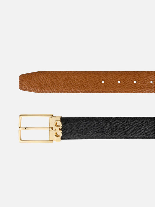 Ferragamo reversible & adjustable Gancini belt