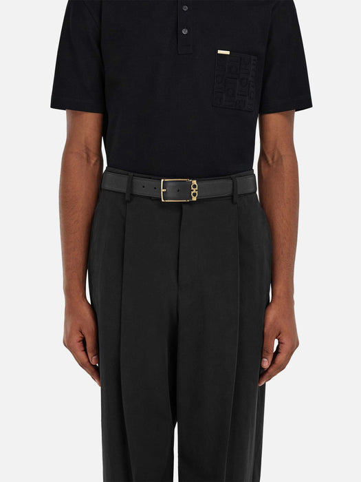 Ferragamo reversible & adjustable Gancini belt