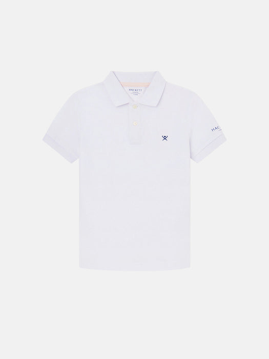 Hackett Boys Tailored Fit Pique Polo