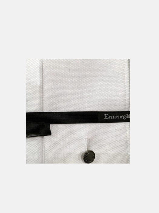 Zegna White French Cuff Shirt-TB0057