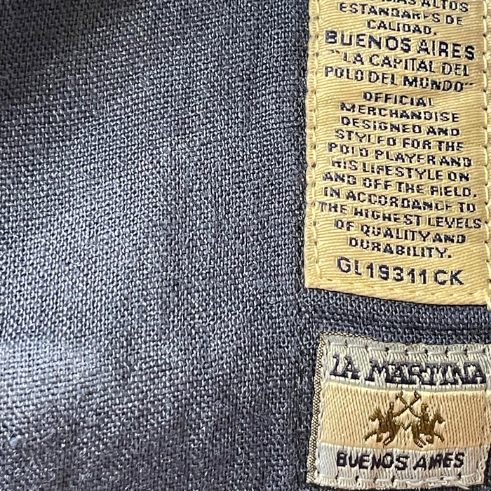 La Martina Light Linen Capri Shirt