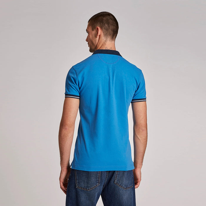 La Martina short-sleeved slim-fit stretch cotton polo shirt