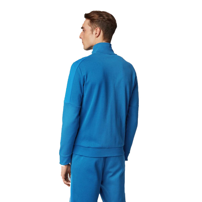 Boss Zip-through sweatshirt with colour-block sleeves - TB175