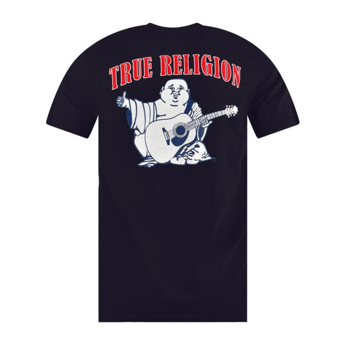 True Religion Buddha Felt Logo Tshirt