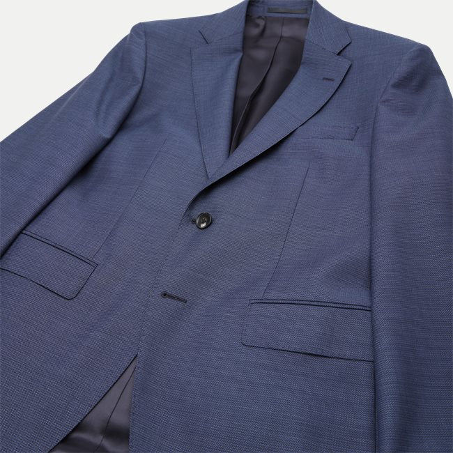 Boss Textured suit in Virgin Wool