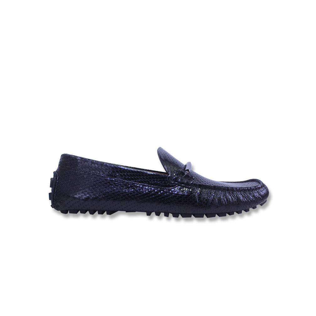 Boss Python embossed driving shoes - TB0347– The Boutique Asia